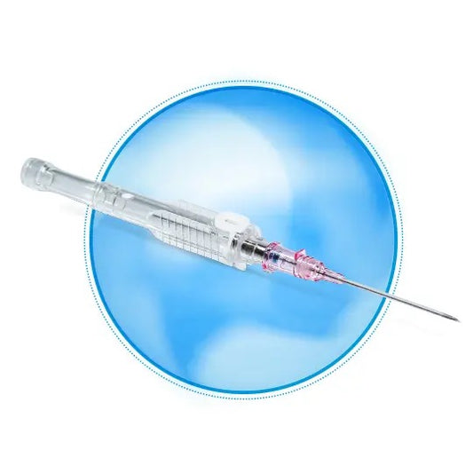 ICU MEDICAL SUPERCATG 5 SAFETY IV CATHETER (24G X 0.75 INCH)  (50 PER BOX)