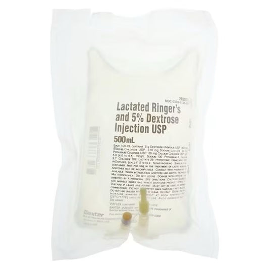LACTATED RINGER'S AND 5% DEXTROSE #2B2073Q
