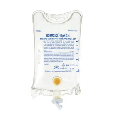 ICU MEDCIAL NORMOSOL 7.4PH 500ML ICU767003