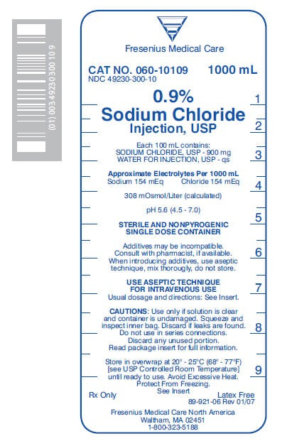 FRESENIUS MEDICAL 0.9% Sodium Chloride Injection, USP 1,000 mL
