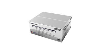 STERILE SINGLE USE INSULIN SYRINGE 30G 0.3ML (box)