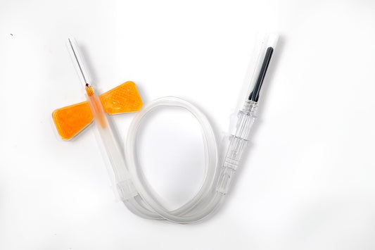 DISPOSABLE BLOOD COLLECTION SET BUTTERFLY NEEDLE 22G