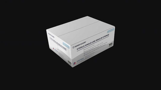 STERILE SINGLE USE INSULIN SYRINGE 0.5ML