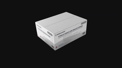 STERILE SINGLE USE INSULIN SYRINGE 30G 0.3ML (box)