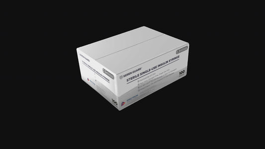 STERILE SINGLE USE INSULIN SYRINGE 30G 0.3ML (box)